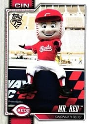 2026 Topps Mascots Mr. Red #M-7 card