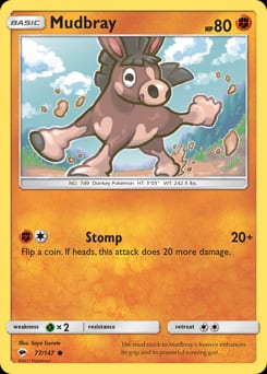 Burning Shadows Mudbray #77 card