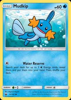 2018 Celestial Storm Mudkip #32 card