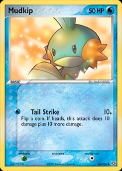 2005 Emerald Mudkip #56 card