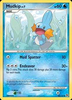 Great Encounters Mudkip #80 card