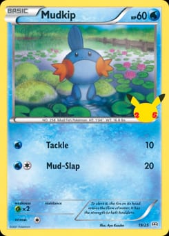 McDonald's Collection 2021 Mudkip #19 card