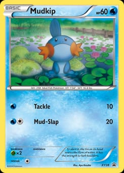 XY Black Star Promos Mudkip #XY38 card
