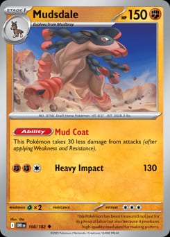 Destined Rivals Mudsdale #108 card