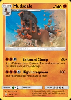 Guardians Rising Mudsdale #76 card