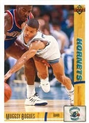 1991-92 Upper Deck Base Set Muggsy Bogues #242 card