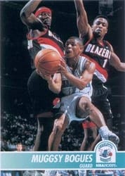 1994-95 Hoops Base Set Muggsy Bogues #16 card