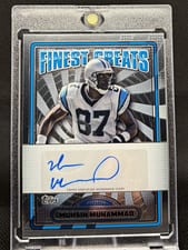 2024 Finest Finest Greats Autographs Muhsin Muhammad #FG-MMU card