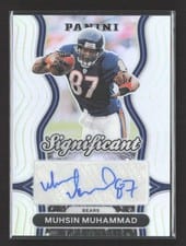 2024 Panini Prizm Significant Signatures Muhsin Muhammad #SS-MMD card