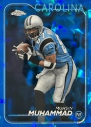 2024 Topps Chrome Sapphire Edition Base Set Muhsin Muhammad #15 card