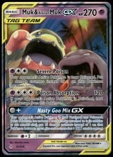 Unbroken Bonds Muk & Alolan Muk-GX #61 card