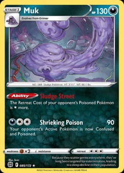 2022 Brilliant Stars Muk #85 card