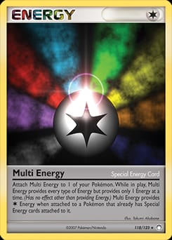 Mysterious Treasures Multi Energy #118 card