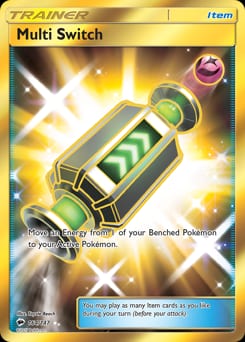 2017 Burning Shadows Multi Switch #164 card