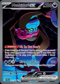 Shrouded Fable Munkidori ex #91 card