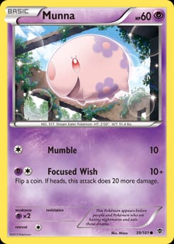 Plasma Blast Munna #39 card