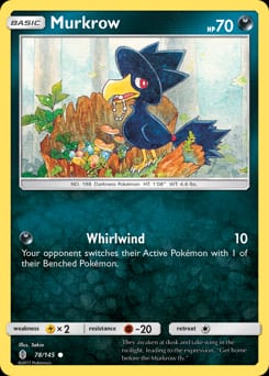 Guardians Rising Murkrow #78 card