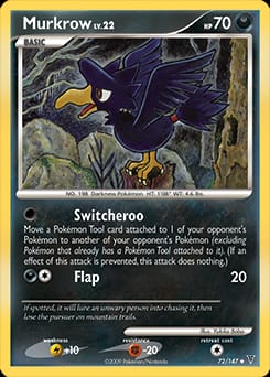 Supreme Victors Murkrow #72 card