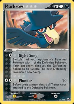 Unseen Forces Murkrow #30 card