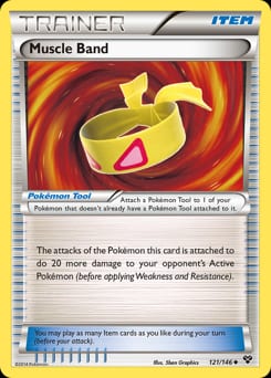 2014 XY Muscle Band #121 card
