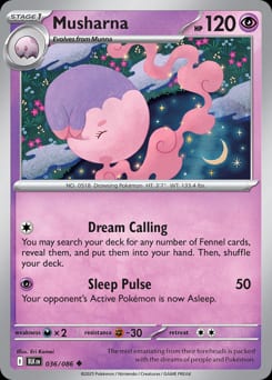 Black Bolt Musharna #36 card