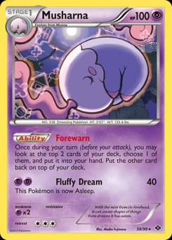Next Destinies Musharna #59 card