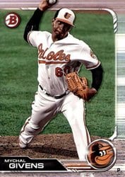 2019 Bowman Base Set Mychal Givens #56 card