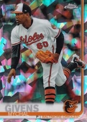 2019 Topps Chrome Sapphire Edition Base Set Mychal Givens #337 card