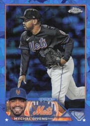 2023 Topps Chrome Sapphire Edition Base Set Mychal Givens #171 card