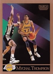 1990-91 SkyBox Base Set Mychal Thompson #141 card