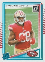 2025 Donruss Base Set Mykel Williams #319 card