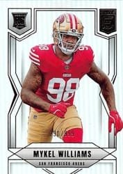 2025 Donruss Elite Base Set Mykel Williams #164 card