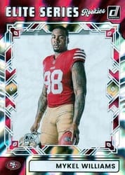 2025 Donruss The Elite Series Rookies Mykel Williams #ESR-MWS card