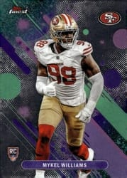 2025 Finest Base Set Mykel Williams #38 card