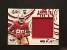 2025 Panini Absolute Absolute Jumbos Mykel Williams #AJ-MWS card
