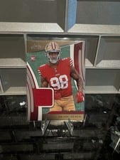 2025 Panini Absolute Absolute Rookie Materials Mykel Williams #ARM-MWS card