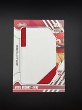 2025 Panini Absolute Jumbo Jersey Number Mykel Williams #JJN-MWS card