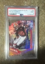 2018 Panini Donruss Elite Myles Garrett Status Die Cut #69 card