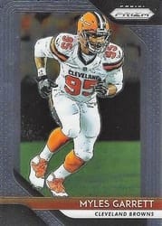 2018 Panini Prizm Base Set Myles Garrett #152 card