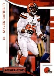 2018 Panini Rookies & Stars Base Set Myles Garrett #70 card