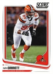 2018 Score Base Set Myles Garrett #75 card