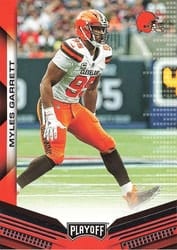 2019 Panini Playoff Base Set Myles Garrett #39 card