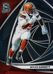 2019 Panini Spectra Base Set Myles Garrett #98 card