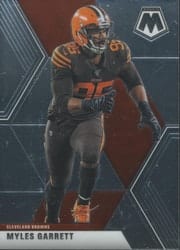 2020 Panini Mosaic Base Set Myles Garrett #55 card