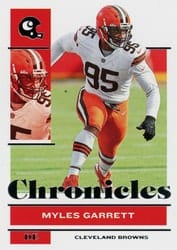 2021 Panini Chronicles Base Set Myles Garrett #25 card