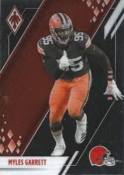2021 Panini Phoenix Base Set Myles Garrett #28 card