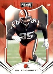 2021 Panini Playoff Base Set Myles Garrett #41 card