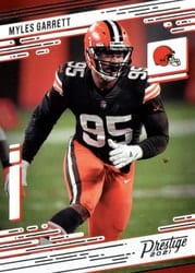 2021 Panini Prestige Base Set Myles Garrett #125 card