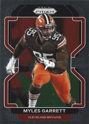 2021 Panini Prizm Base Set Myles Garrett #266 card