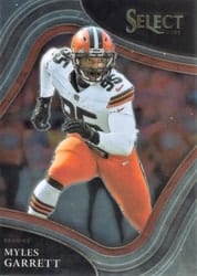 2021 Panini Select Base Set Myles Garrett #310 card